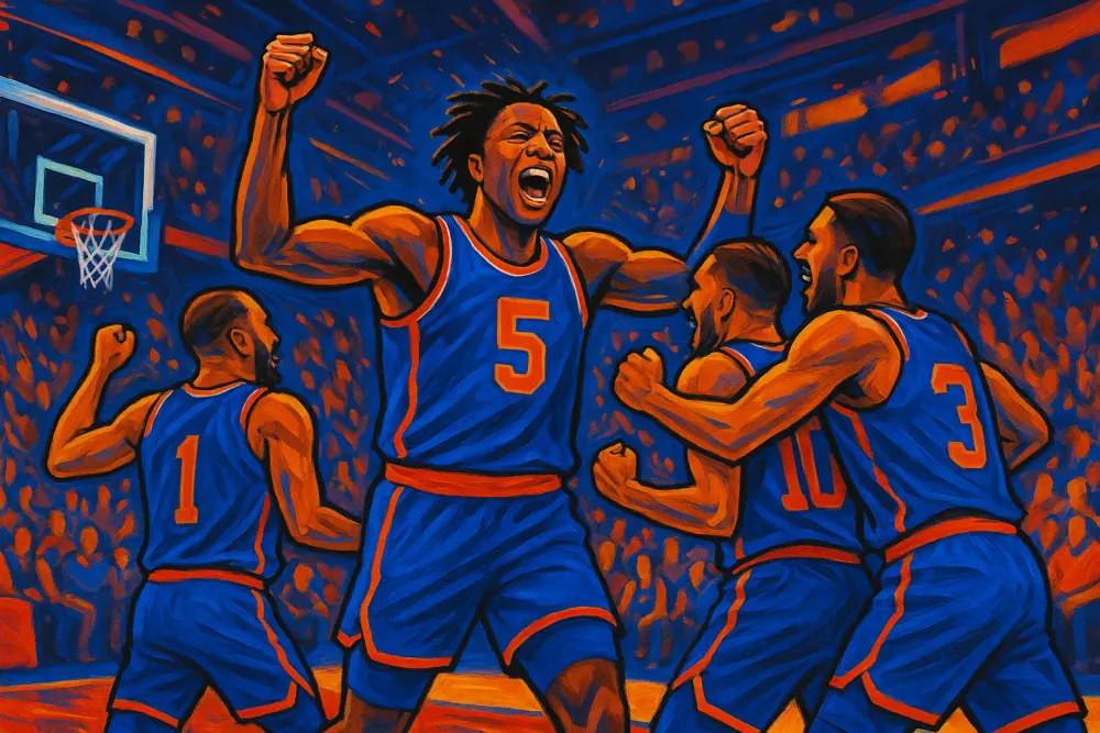 Knicks Dominate Hawks 140-89 to Advance to Eastern Conference