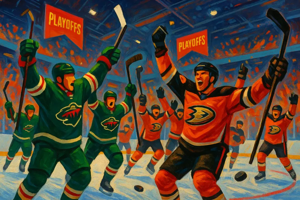 Wild and Ducks Break Playoff Droughts in Thrilling Series