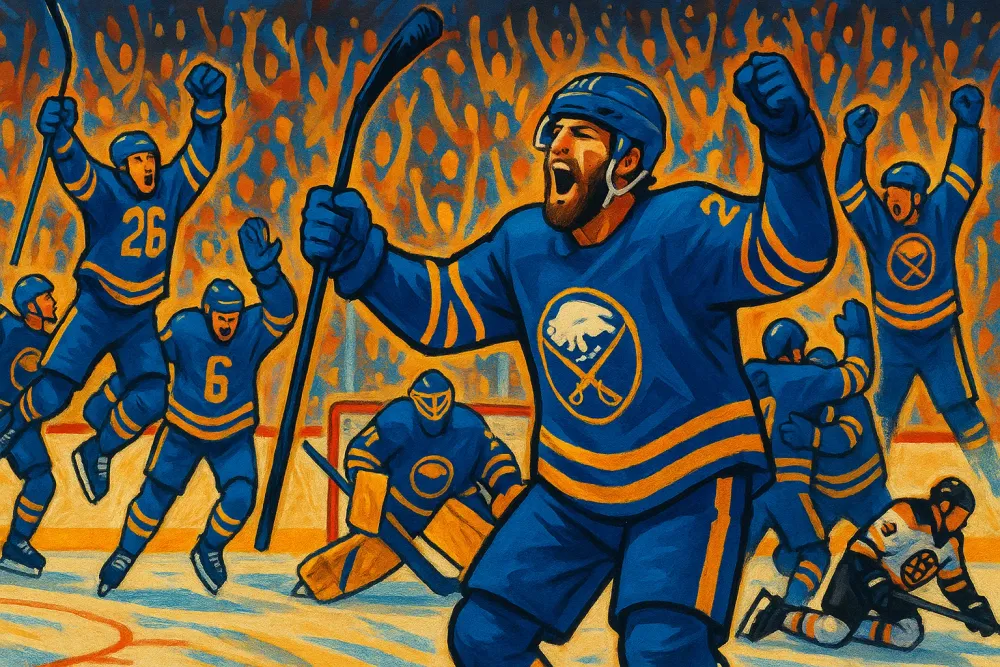 Buffalo Sabres Eliminate Bruins, Advance to Second Round of