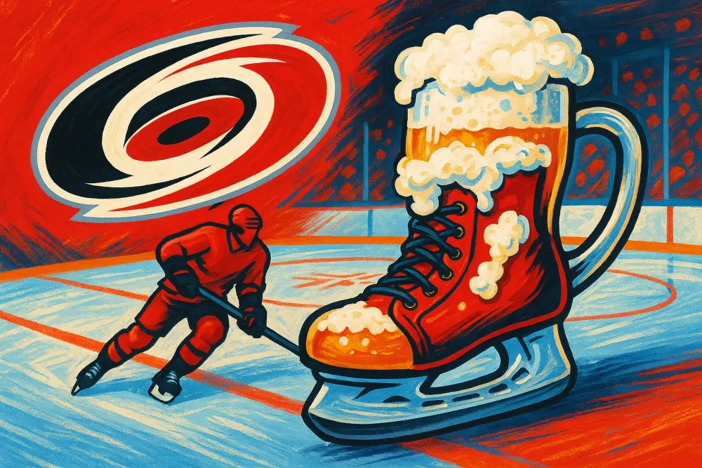 Carolina Hurricanes Introduce Fun 'Beer Skate' for Playoff Fans