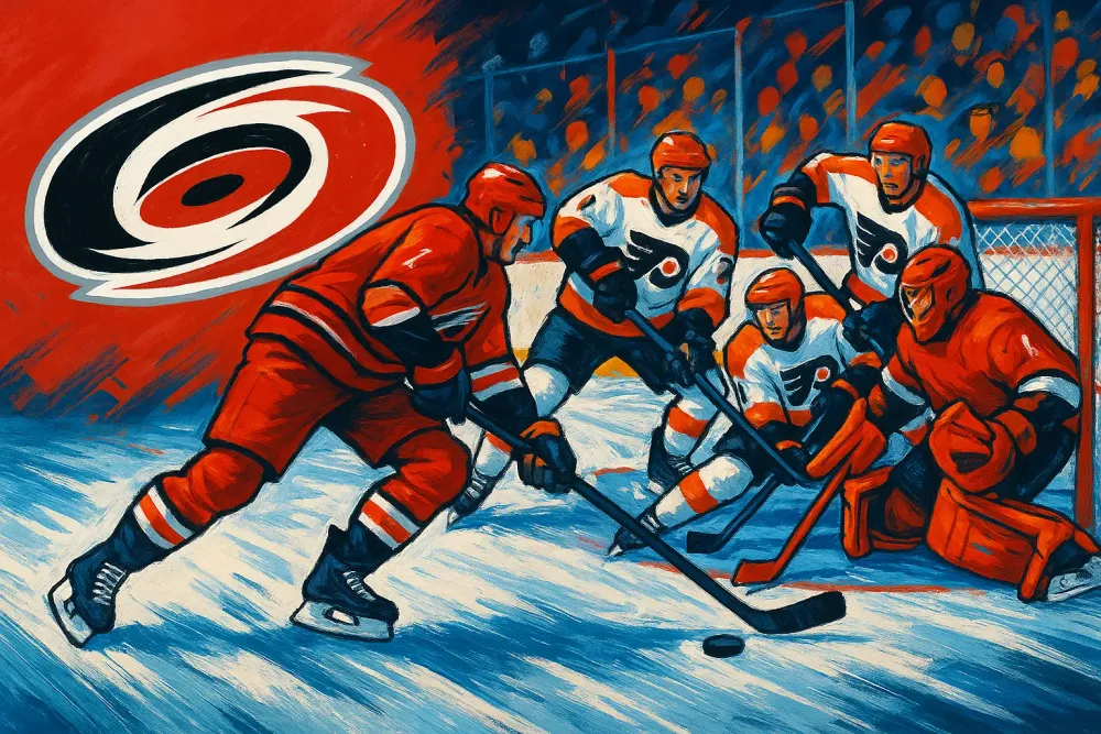 Hurricanes Stay Perfect with 3-0 Shutout Over Flyers in Playoffs