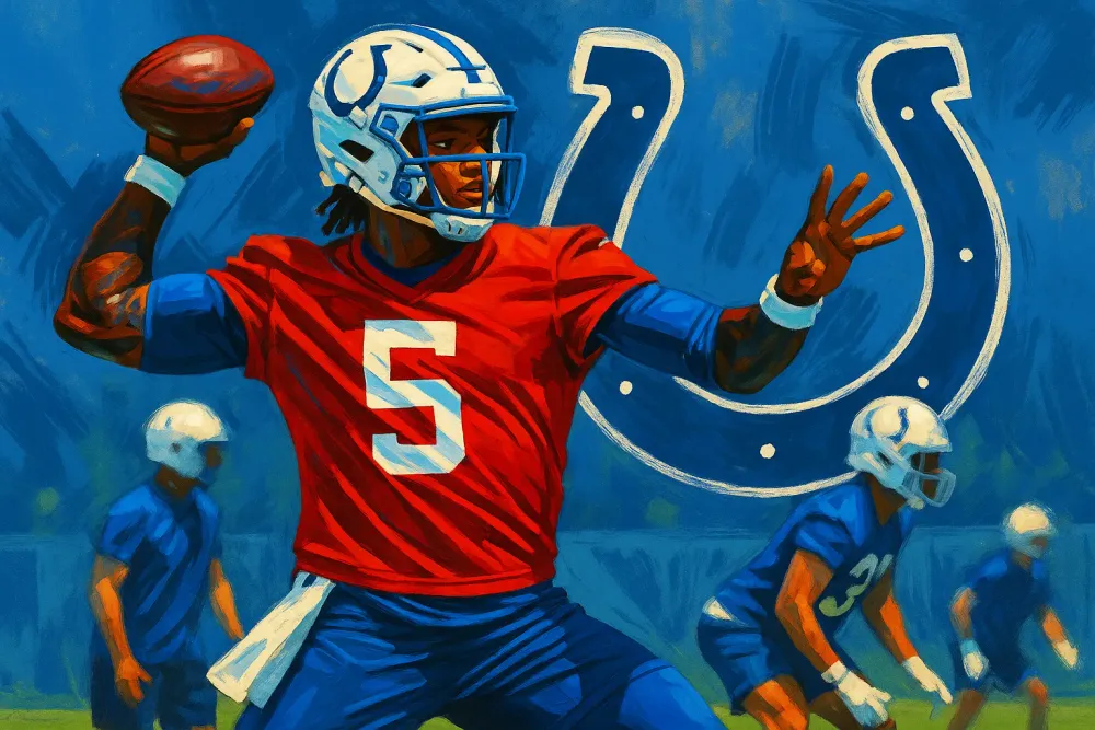 Colts QB Anthony Richardson Shows Commitment Amid Trade Talks