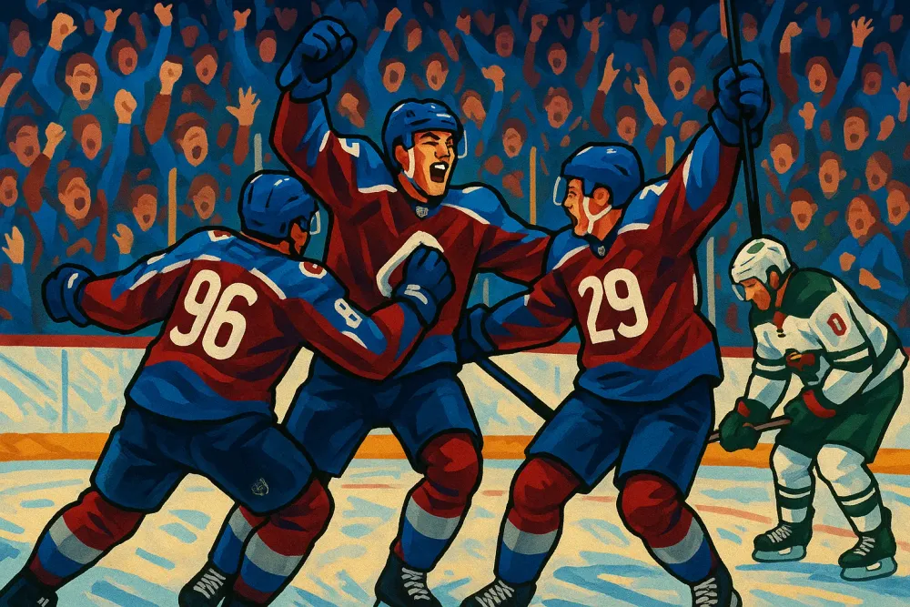 Avalanche Dominate Wild 5-2, Take 2-0 Series Lead in Playoffs