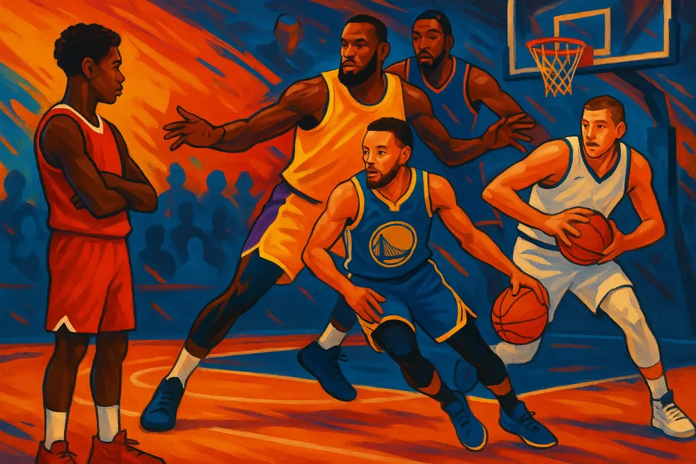 AJ Dybantsa Dreams Big: His Ideal NBA Starting Five Revealed