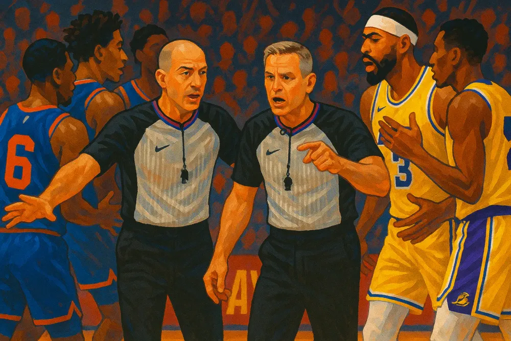 NBA Players Rate Officials: Tier Rankings and Playoff