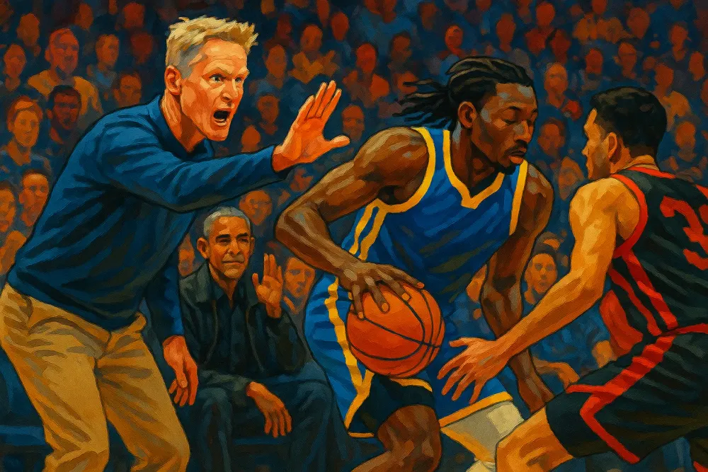 Kerr's Surprising Dinner Chat with Obama on Kuminga's Future