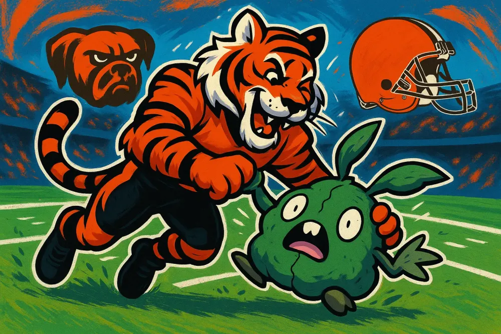 Bengals Mock Browns with Pokémon Comparison Ahead of Schedule