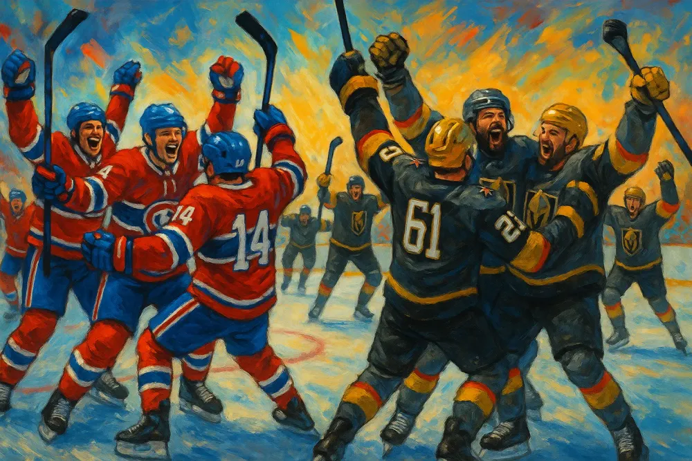 Canadiens Edge Sabres, Golden Knights Sweep Ducks in Playoffs