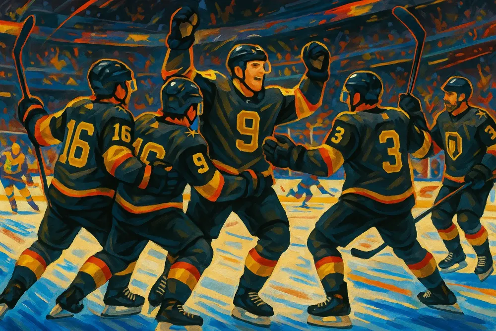 Golden Knights Advance to Conference Finals Despite Heavy