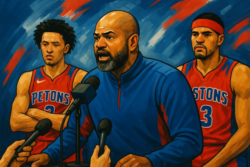 Pistons Coach Unfazed by Playoff Exit, Focused on Future Growth