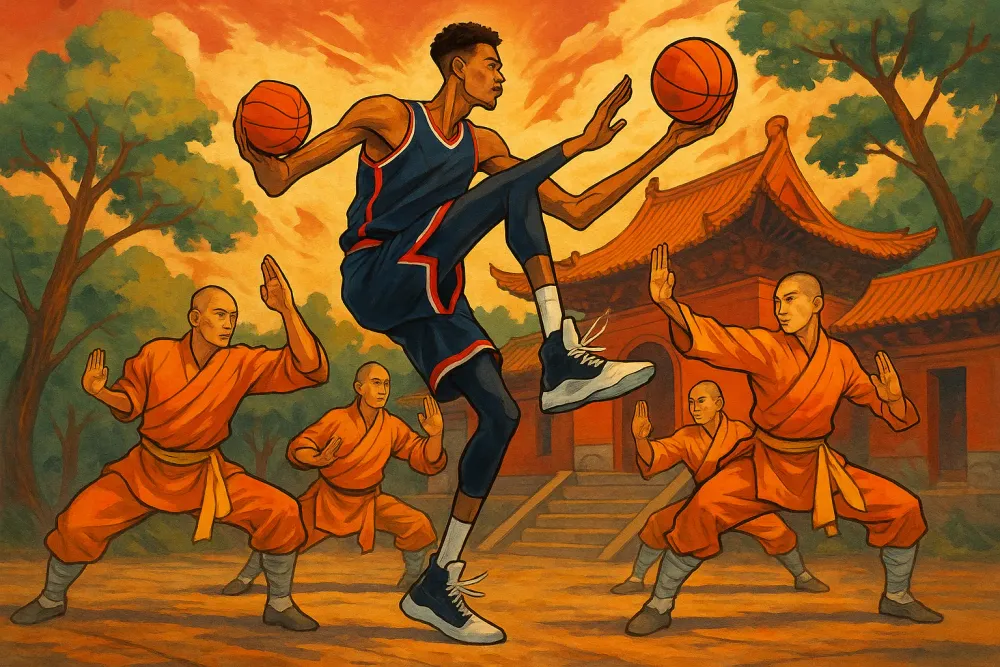 Victor Wembanyama's Shaolin Journey: From Backflips to