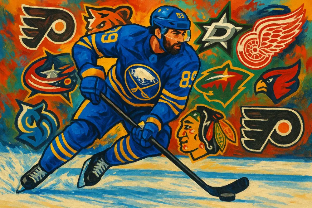 As Sabres Face Offseason Questions, Five Teams Eye Alex Tuch