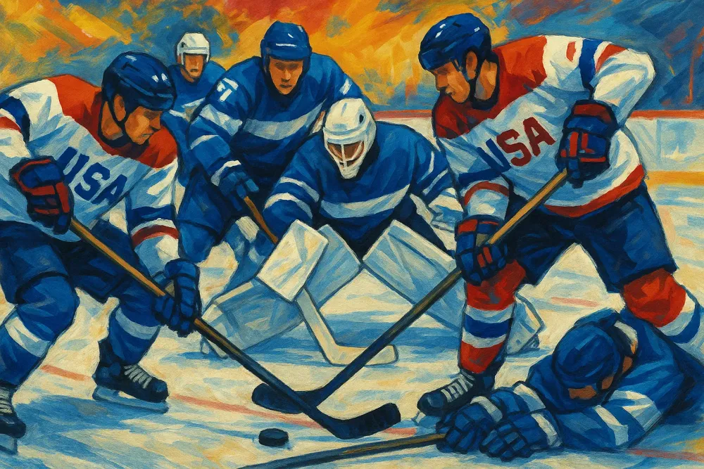 USA Struggles Again as Finland Dominates in Hockey Worlds