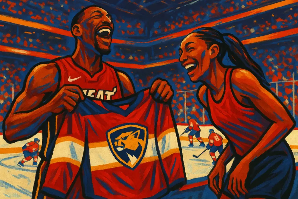 Bam Adebayo's Jersey Choice Sparks Playful Rivalry with Panthers
