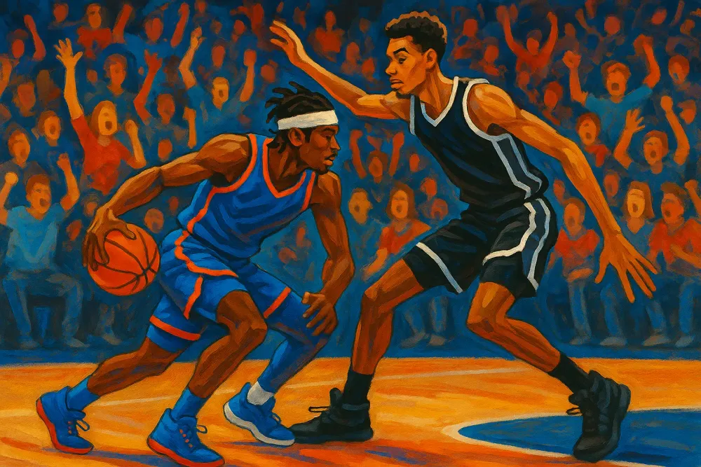 Fans Exchange Chants as Gilgeous-Alexander and Wembanyama Battle