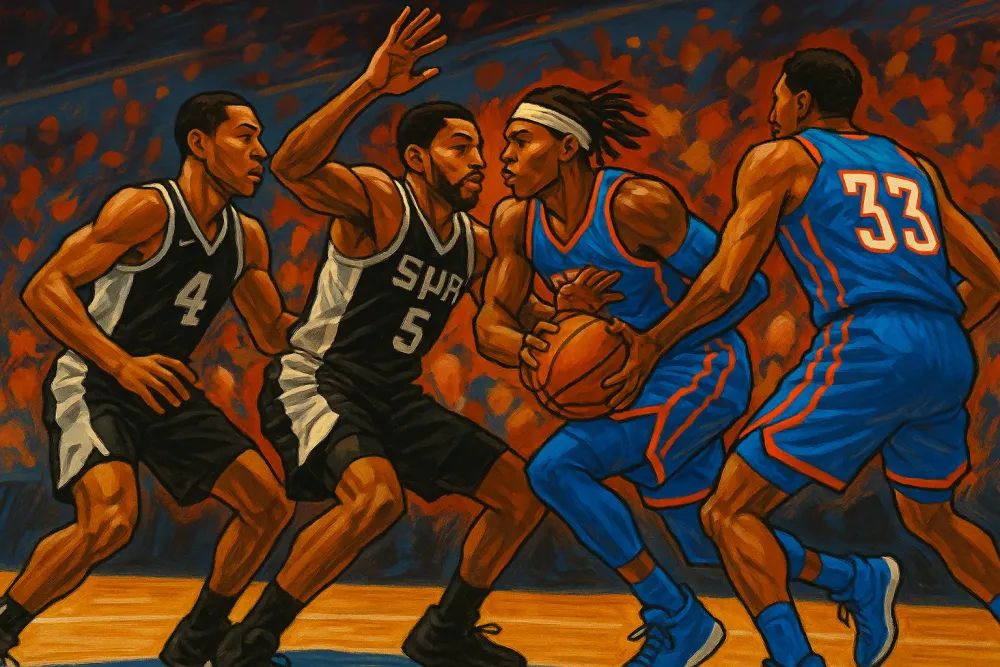Spurs Face Elimination as Thunder's Physical Play Dominates