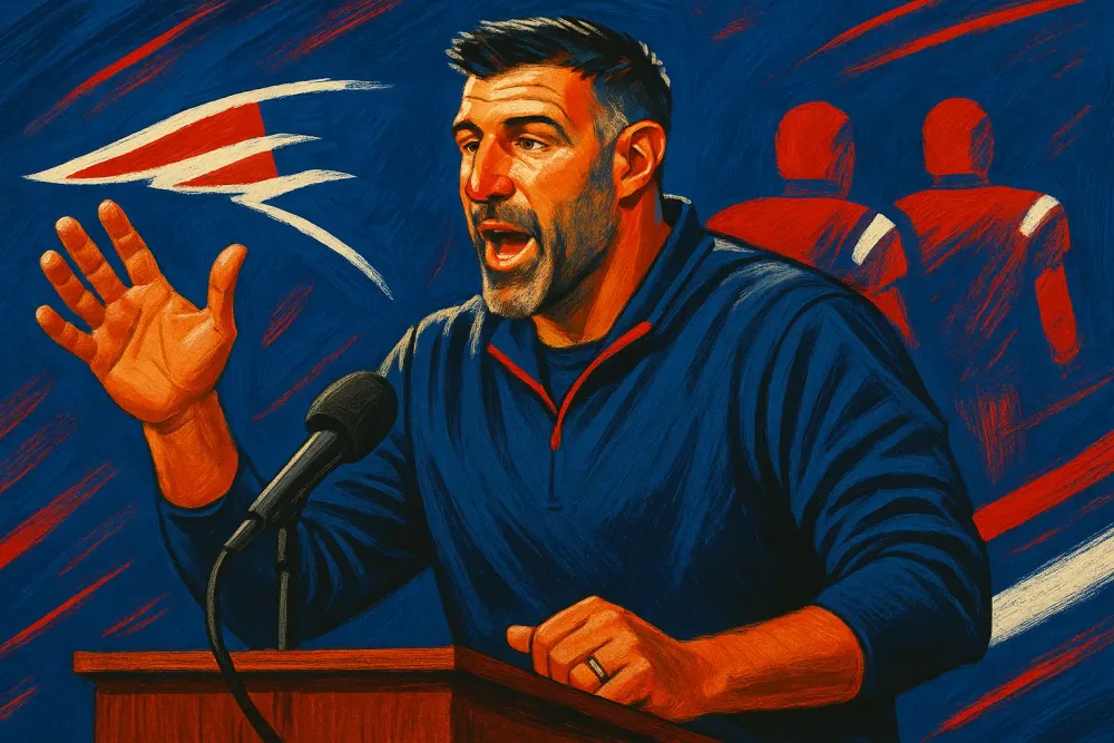 Patriots Coach Mike Vrabel Addresses Distractions and Team