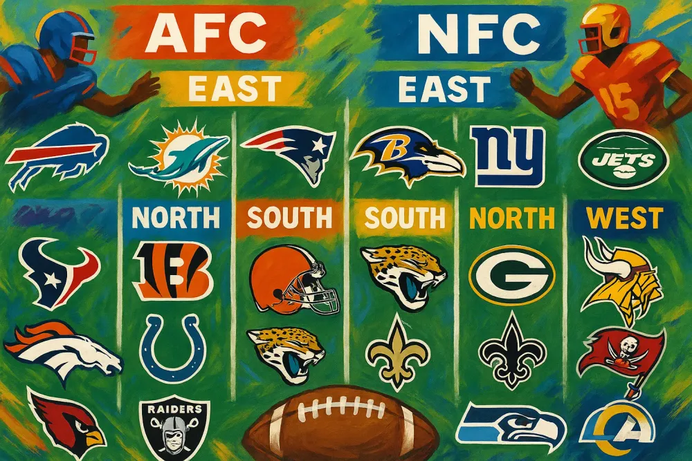 2026 NFL Division Projections: Strong Contenders and Rising Stars