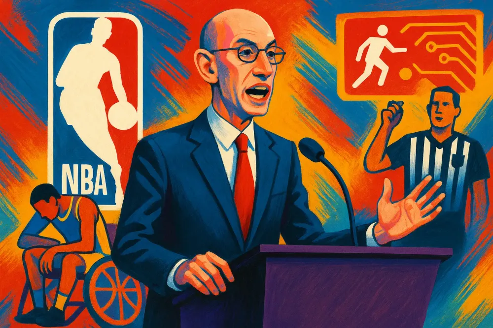 NBA's Anti-Tanking Measures and Replay Reviews: Adam Silver's