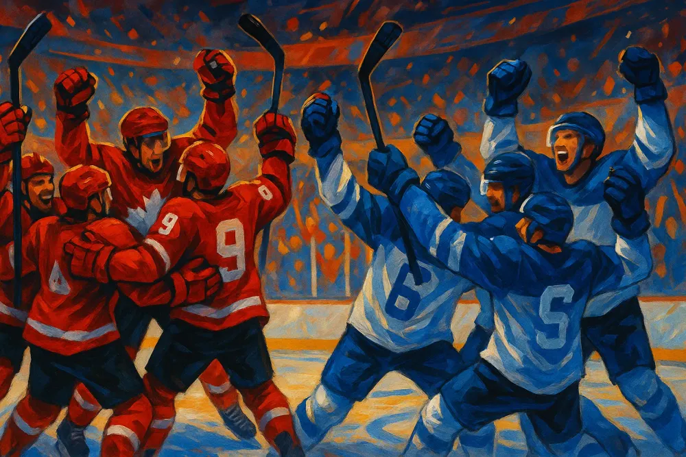 Canada and Finland Advance to IIHF World Hockey Championship