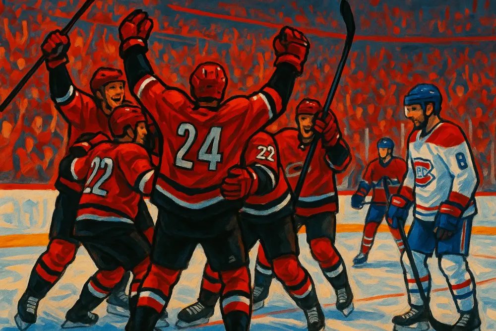 Hurricanes Zoom Ahead: One Win from the Stanley Cup Final