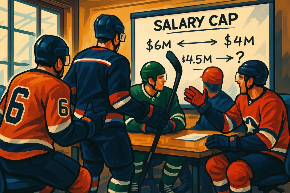 NHL Teams Brace for Salary Cap Crunch this Offseason