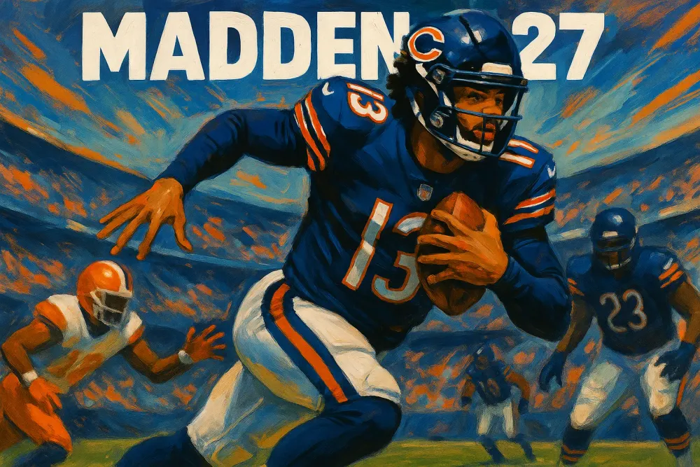 Madden NFL 27 Cover Unveiled Featuring Bears QB Caleb Williams