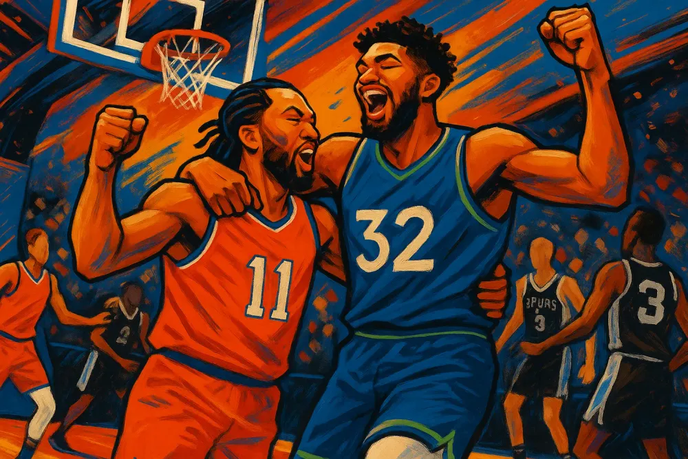 Knicks Edge Spurs 105-104 to Take 2-0 Lead in NBA Finals