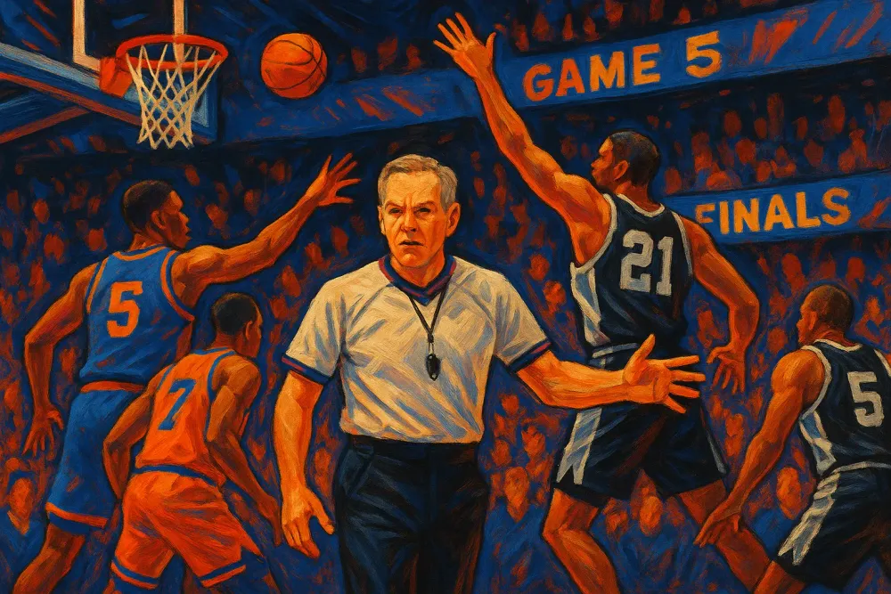 NBA Finals Game 5 Referees Announced as Knicks Chase Championship