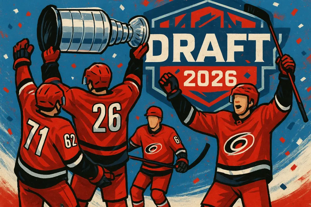 Carolina Hurricanes Crowned 2026 NHL Champions, Draft Buzz Builds