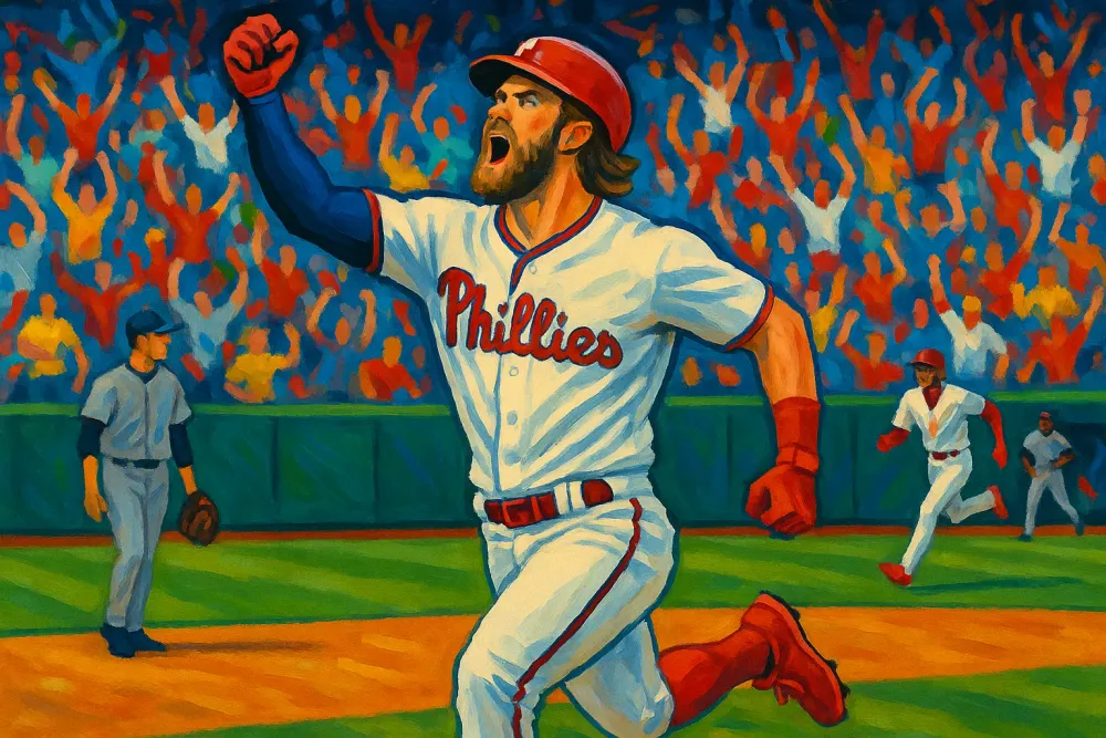 Bryce Harper Completes Cycle in Stunning Win Over Mets