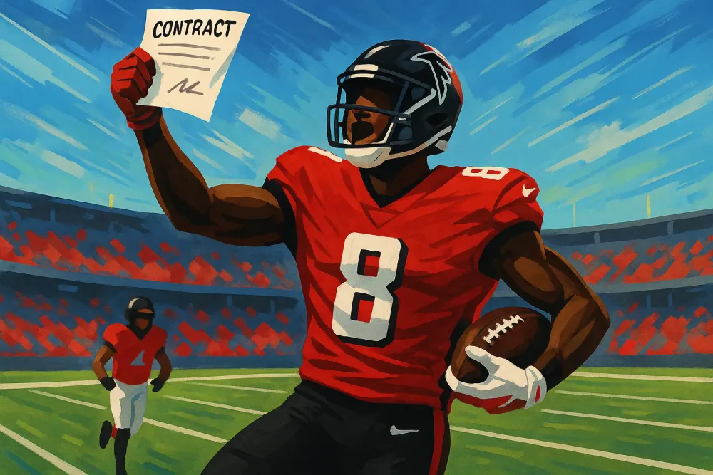 Kyle Pitts Secures Record-Breaking $54 Million Contract with
