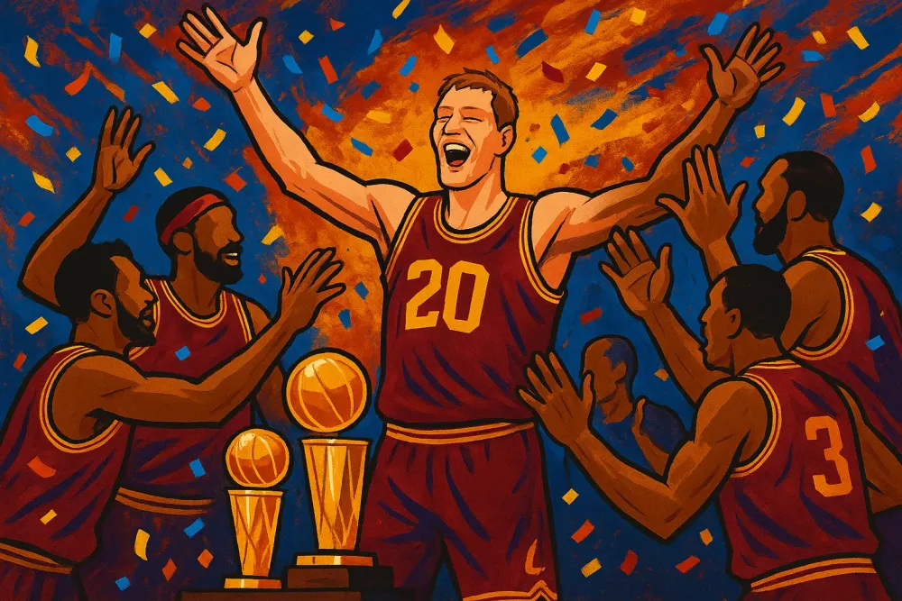Timofey Mozgov Left Out of Cavaliers 2016 Reunion Celebration