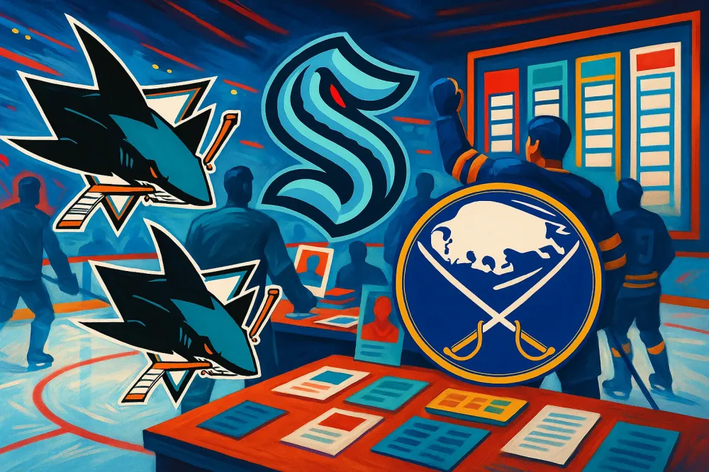 NHL Draft 2026: Sharks Shine While Kraken Face Tough Setbacks