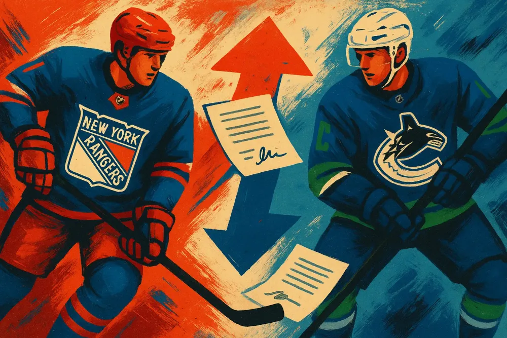 NHL Trade Market Heats Up: Rangers and Canucks Make Key Moves