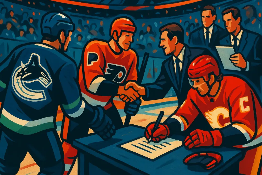 NHL Free Agency Recap: Teams Set for Training Camp This September