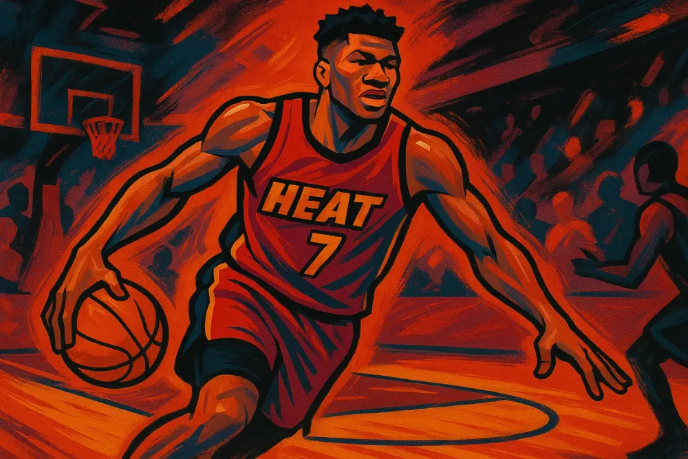 Giannis Antetokounmpo Embraces No. 7 After Miami Heat Trade