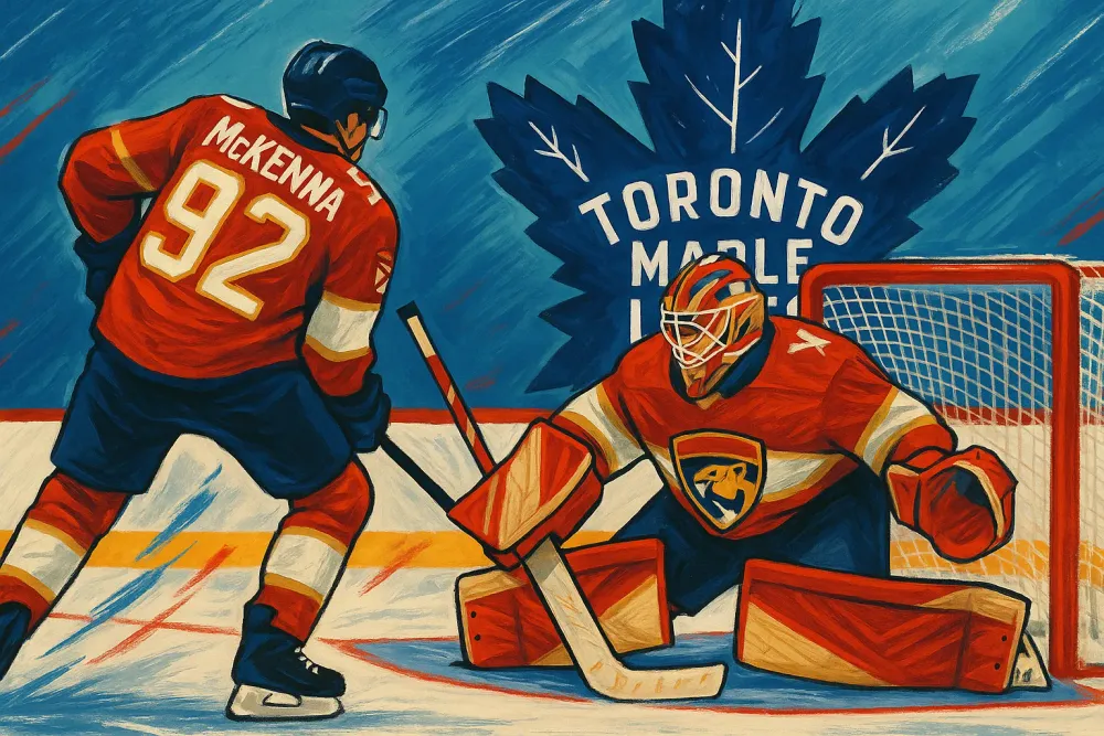 Maple Leafs Rookie Gavin McKenna Switches to No. 92 for NHL Debut