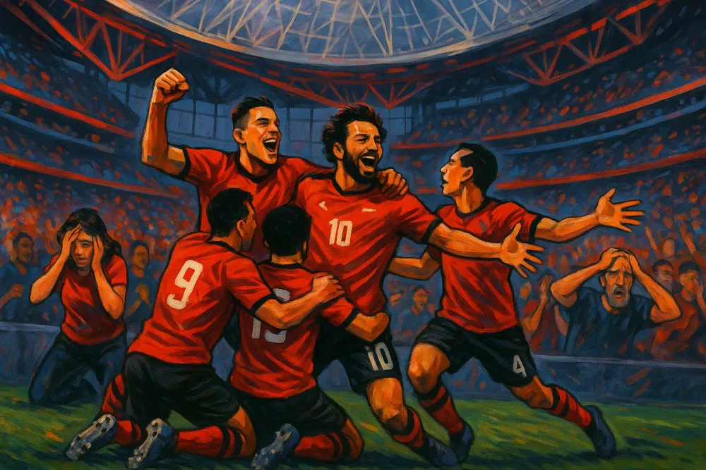 Egypt's Heartbreaking Meltdown Mirrors Falcons in World Cup Loss