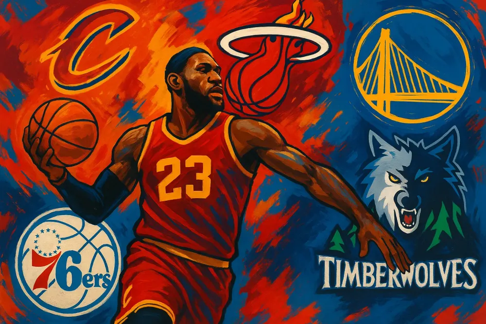 LeBron James' Future Uncertain as Teams Pursue His Next Move