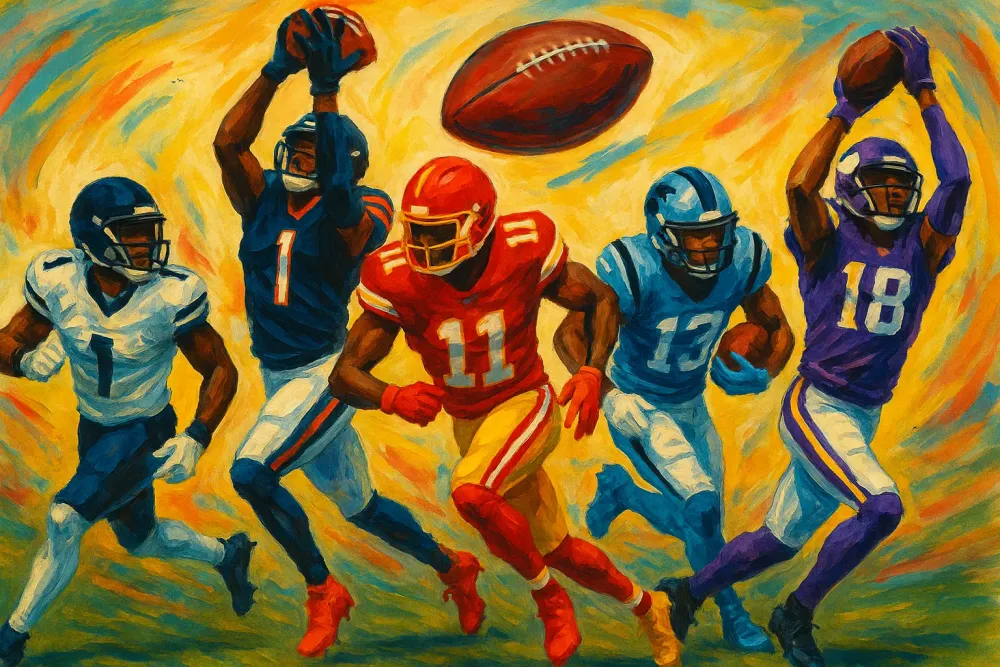 Five Second-Year Wide Receivers Set for a Breakout 2026 Season