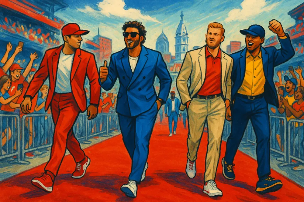 MLB All-Stars Bring Style to Philadelphia Red Carpet Event