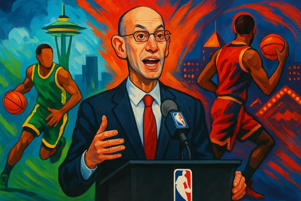 NBA Commissioner Adam Silver Discusses Future Expansion Plans