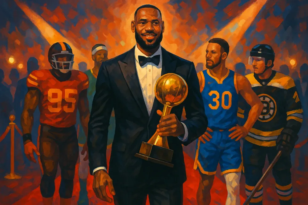 LeBron James Celebrated as 'Athlete of the Century' at TIME Gala