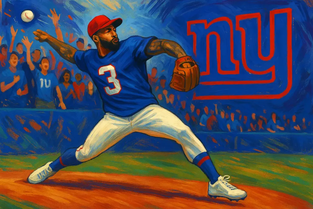 Odell Beckham Jr. Displays Arm Strength at Fanatics Fest Ahead