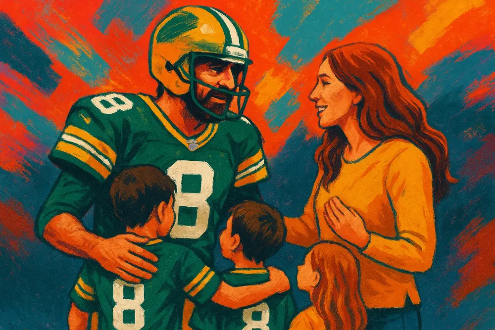 Aaron Rodgers Reunites with Family as He Prepares for Final NFL