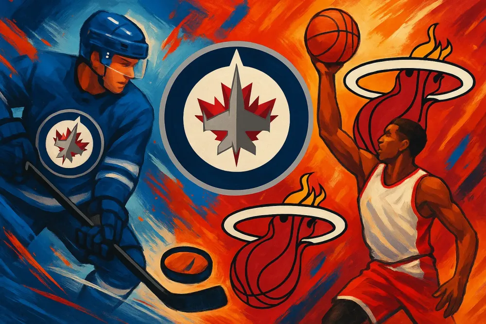 Winnipeg Jets Join Miami Heat LeBron James Livestream Fun