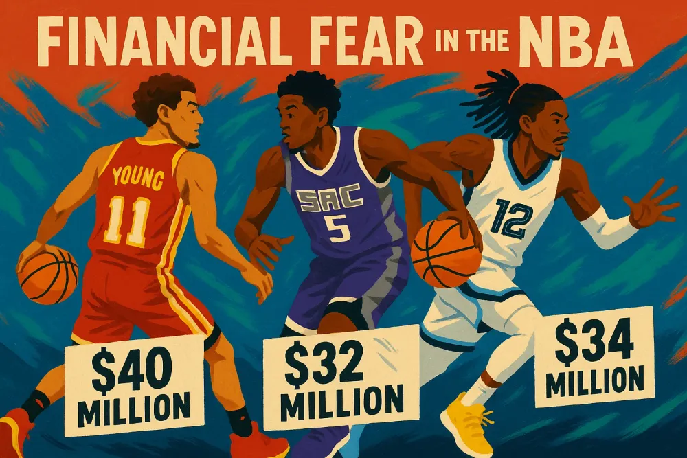 NBA's Financial Fear: Players Struggling with Overpriced Salaries