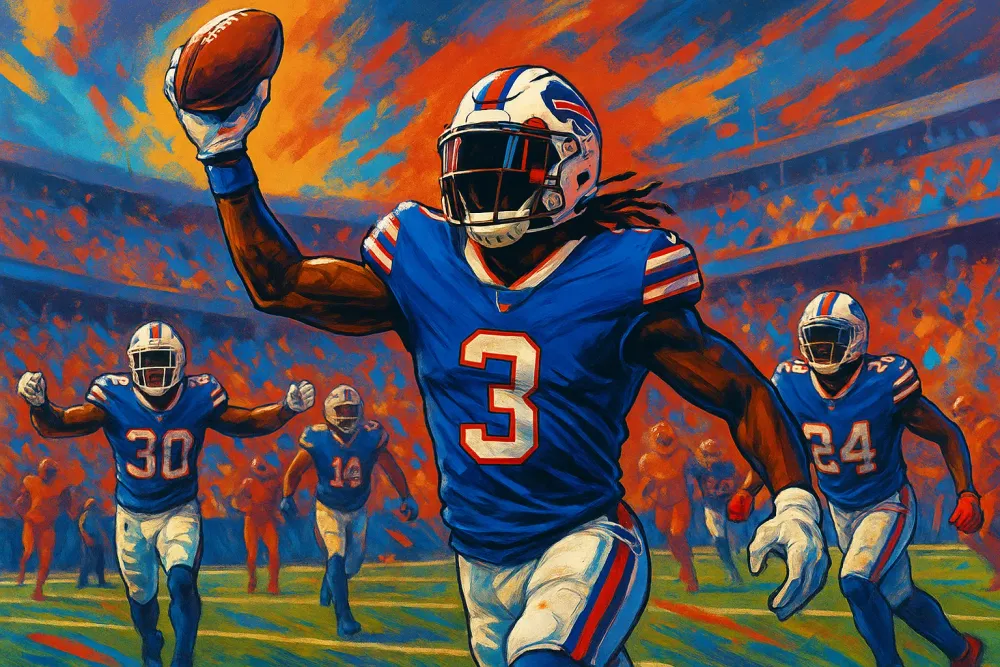 Damar Hamlin's Interception Highlights Bills-Browns Preseason