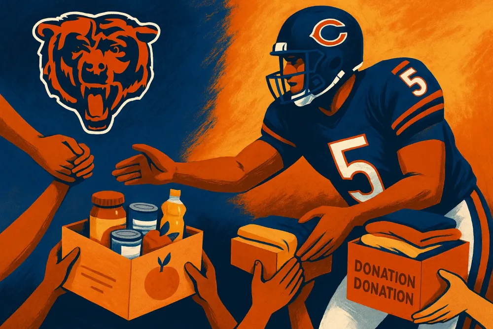 Bears Give $200K to Support Storm Recovery Efforts in Illinois